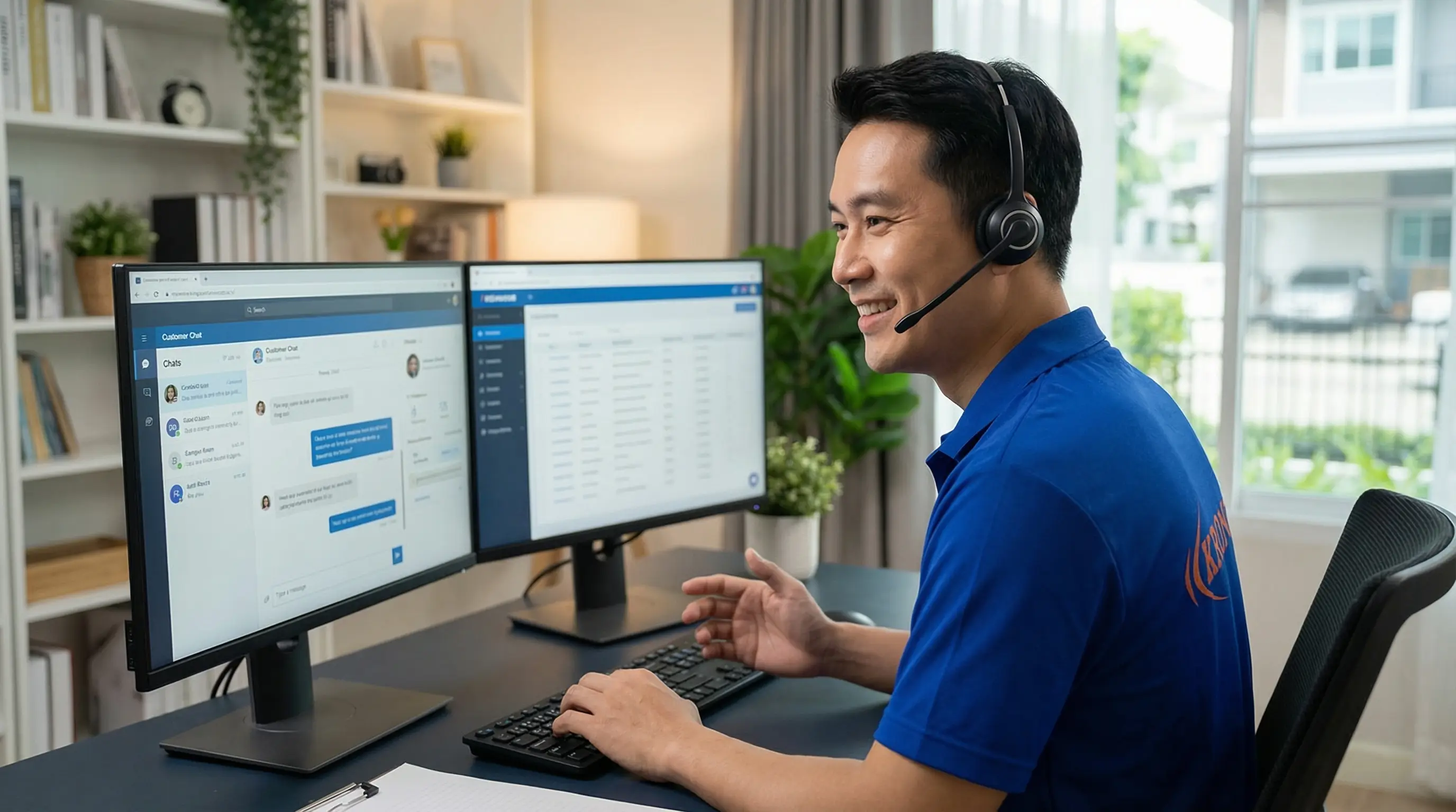 Contact support agent